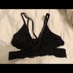 Pink Victoria’s Secret bralette